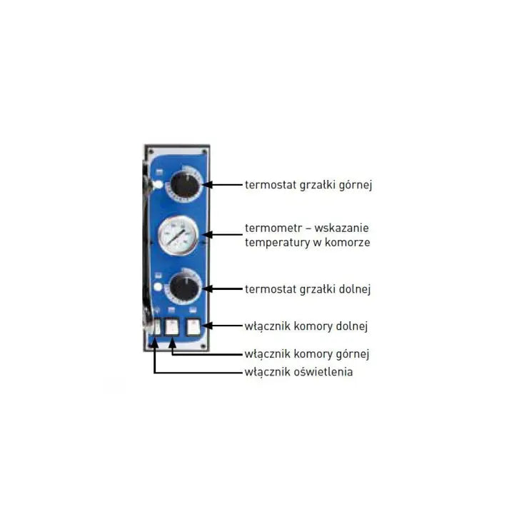 Pizzastein Dobbelt Basic Xl 66 12 Pizzaer 18000w - Hendi 226971 --> Steinspizza Dobbelt Basic Xl 66 12 Pizzaer 18000w