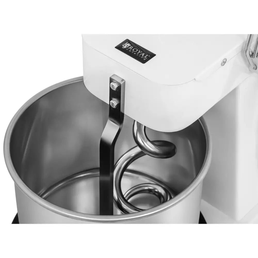 Planetarisk Mikser Med Spiral Til Deig Med Fast Deig 10 Liter 35 Kg/time 370 w Italia - 4