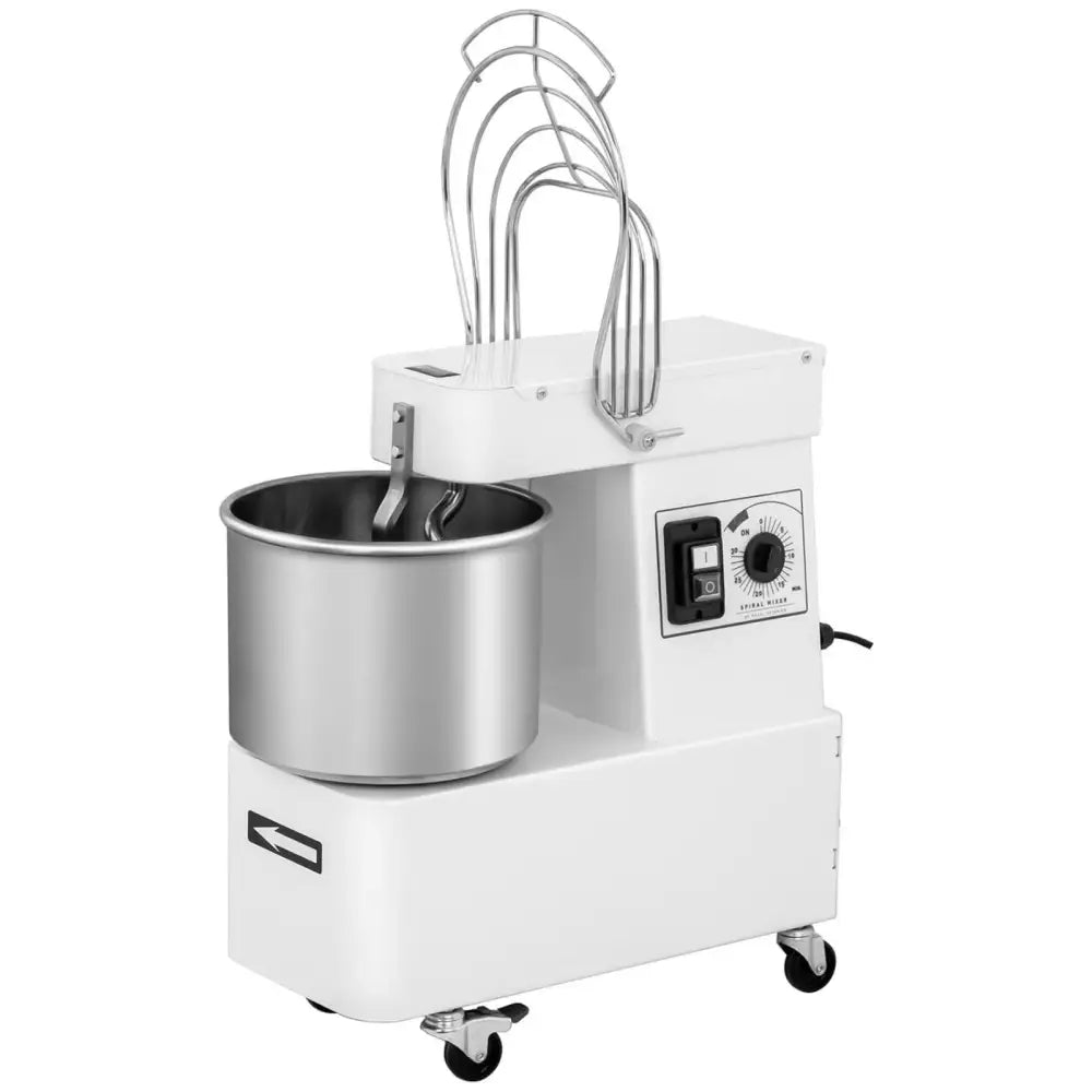 Planetarisk Mikser Med Spiral Til Deig Med Fast Deig 10 Liter 35 Kg/time 370 w Italia - 5