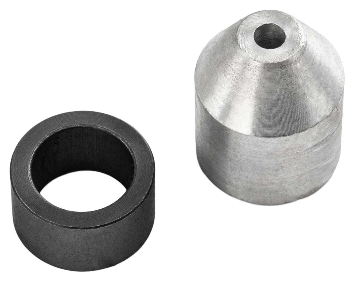 Kompresjonstester Powermat med stålbøssing og konisk aluminiumsadapter med senterhull