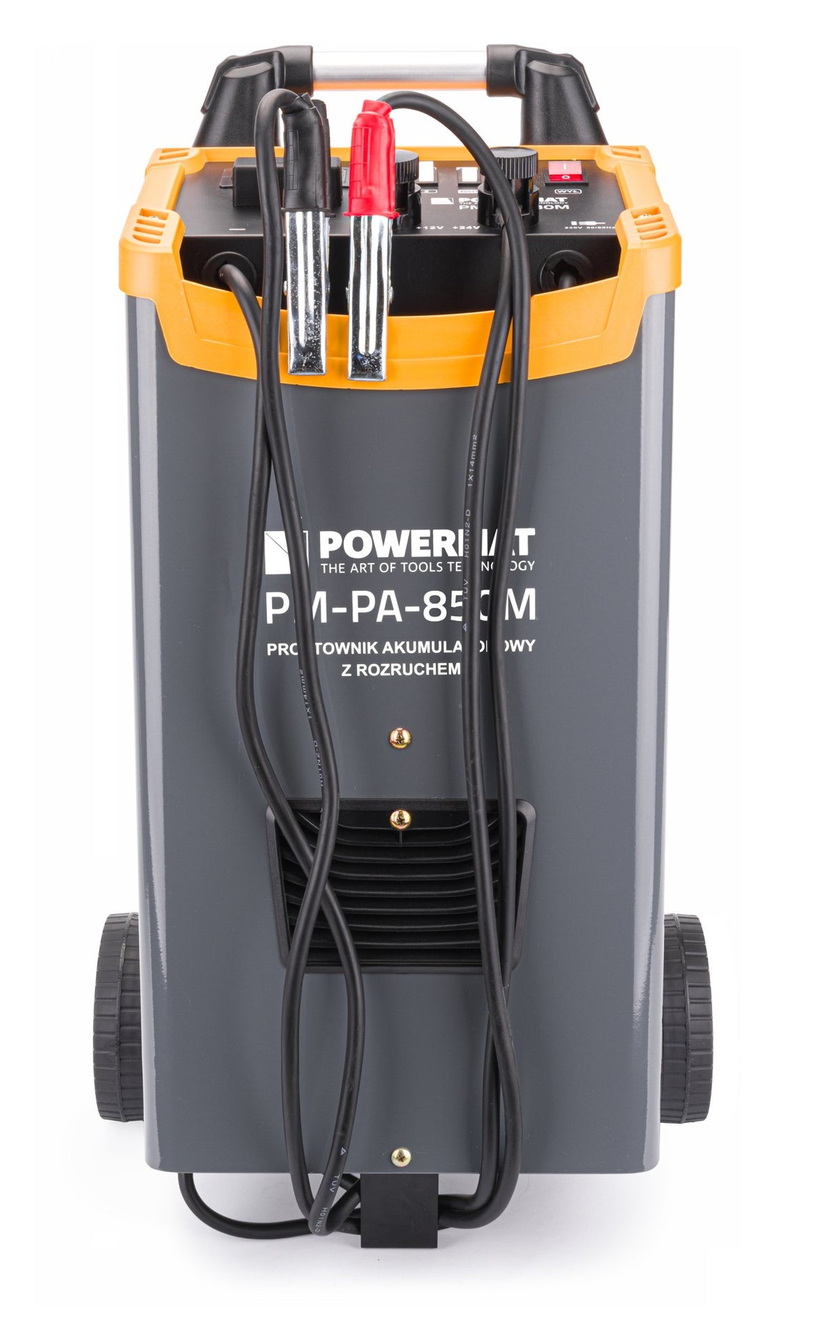 Batterilader Powermat PM-PA-850M produktbilde på hvit bakgrunn