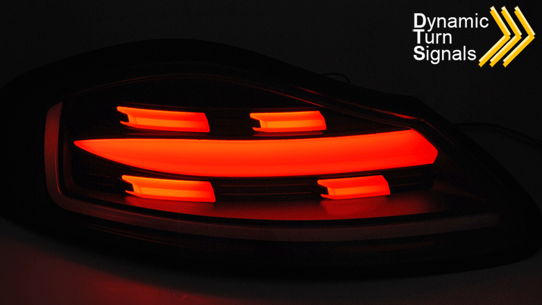 Baklykter Porsche Boxster 986 96–04 smoke, LED bar LDPO43