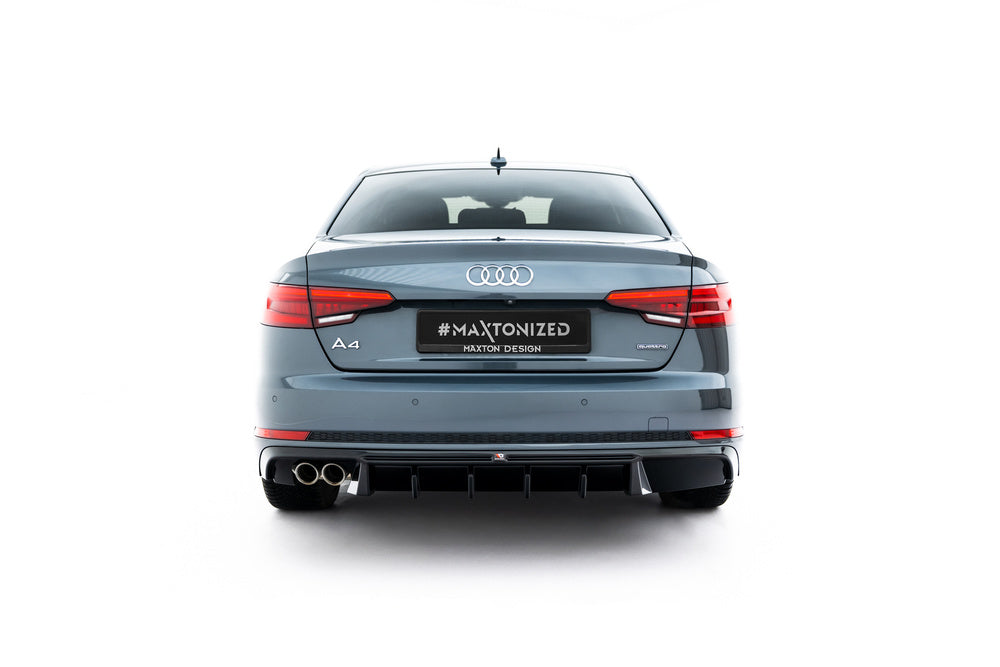 Audi A4 S-Line B9 bakdiffusor V2 – Maxton Design
