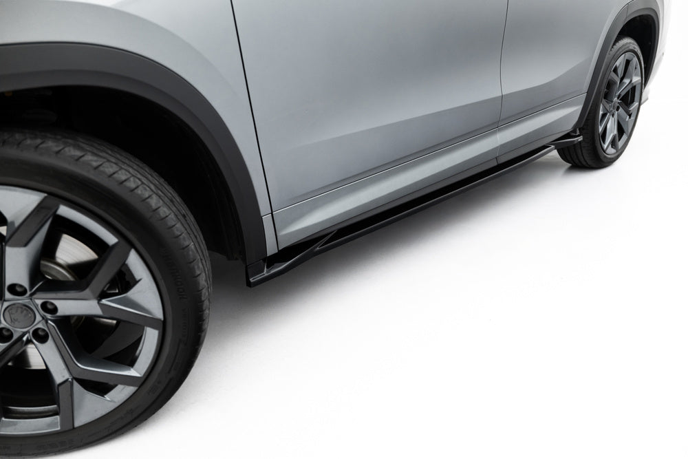 Skoda Kodiaq Sportline Mk2 sideskjørt ABS Gloss Black