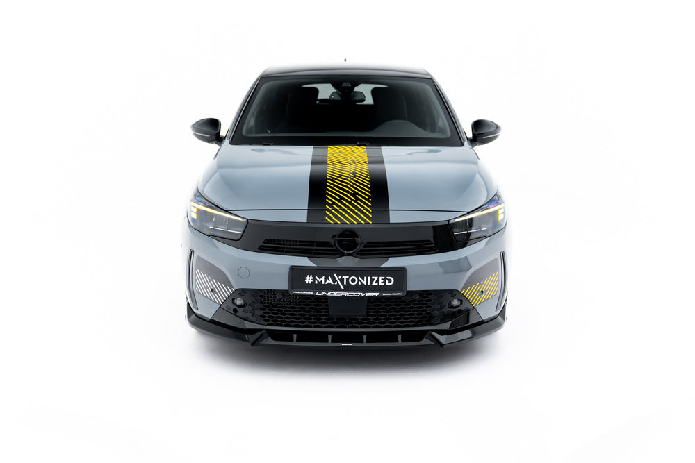 Opel Corsa F Facelift frontsplitter ABS