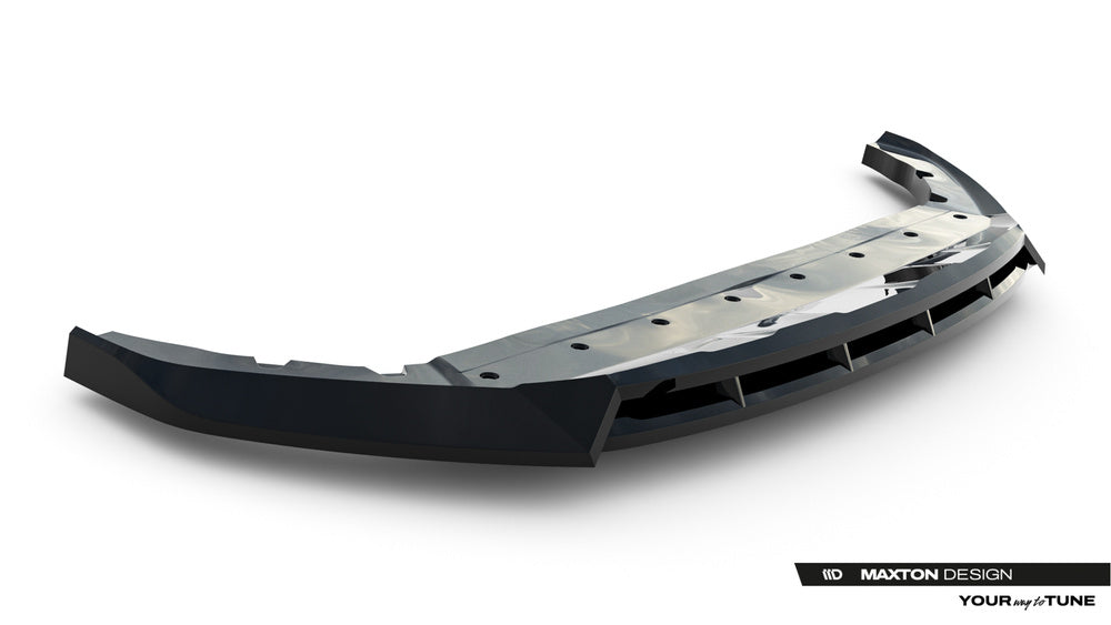 BYD Seal U Mk1 frontsplitter V.1, ABS gloss svart