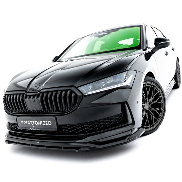 Skoda Superb Sportline Mk4 frontsplitter V.1