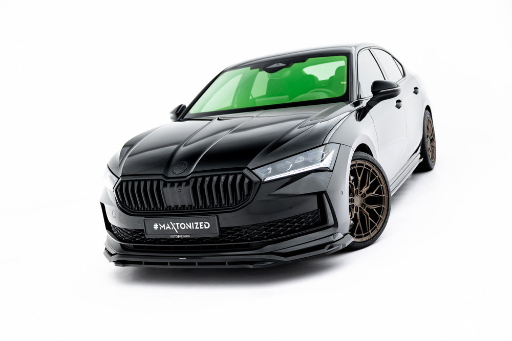Skoda Superb Sportline Mk4 frontsplitter V.1