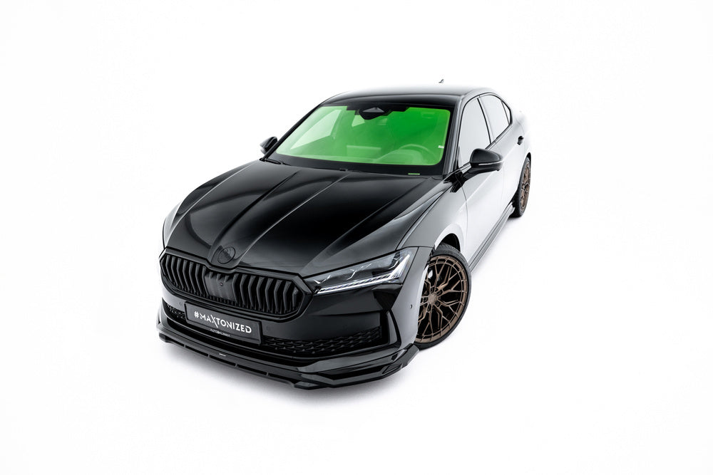 Skoda Superb Sportline Mk4 frontsplitter V.1
