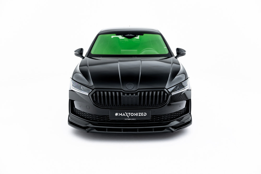 Skoda Superb Sportline Mk4 frontsplitter V2