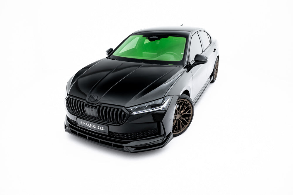 Skoda Superb Sportline Mk4 frontsplitter V2