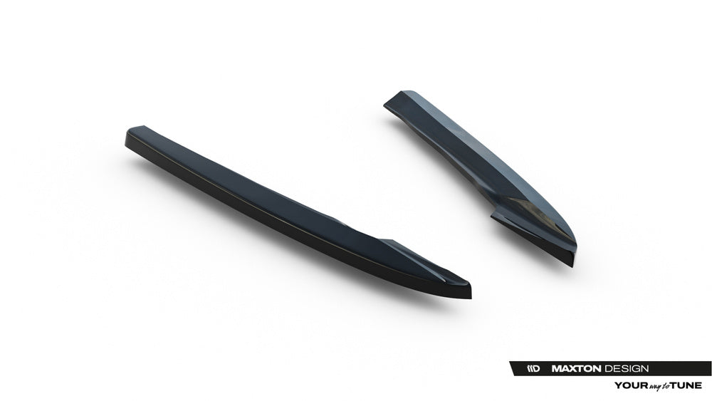 Audi A4 B8 Facelift bakre sidesplittere