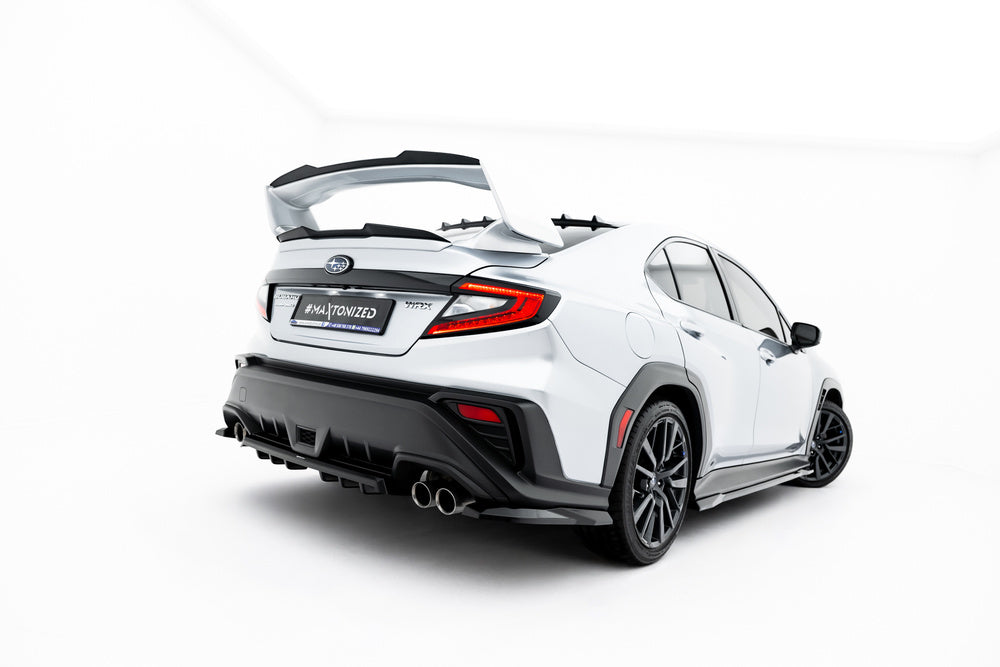Subaru WRX STI Mk2 bakre sidesplittere ABS Gloss Black