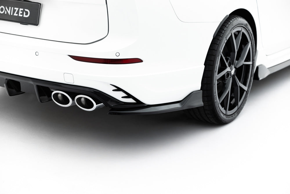 Volkswagen Golf R Variant Mk8 Facelift bakre sidesplittere V2