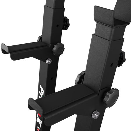 K-SPORT KSH076 benkpress-sett med sammenleggbar benk