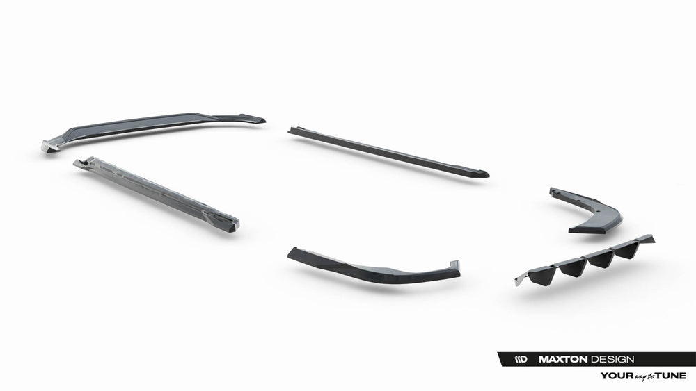 Skoda Superb Sportline Mk4 splittersett V1