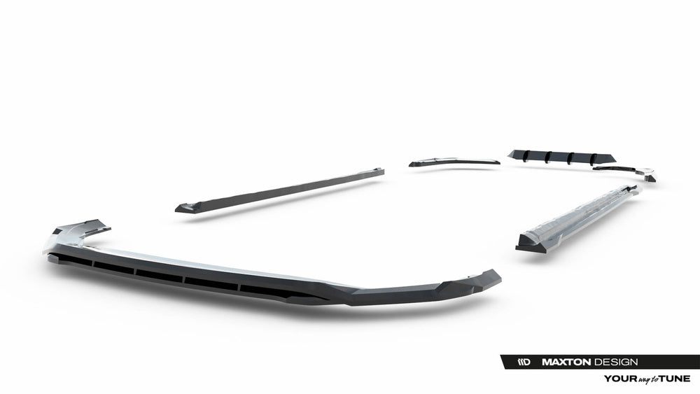 Skoda Superb Sportline Mk4 splittersett V1