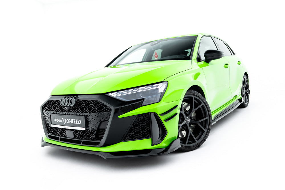 Audi RS3 Sportback 8Y Facelift splitter-sett V2
