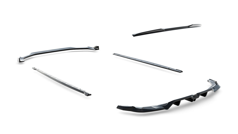 Audi RS3 Sportback 8Y Facelift splitter-sett V2