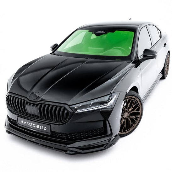 Skoda Superb Sportline Mk4 splittersett V2