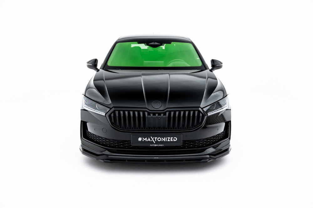Skoda Superb Sportline Mk4 splittersett V2