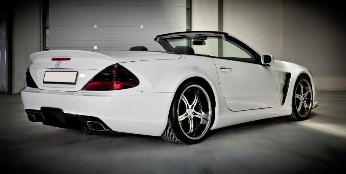 Bodykit Mercedes SL R230 AMG Black Series Look - ME-SL-R230-AMG-BLACK-BK1F