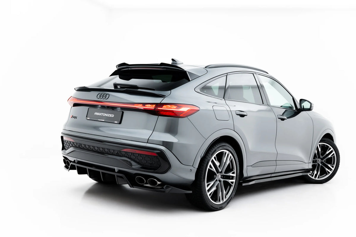 Spoiler Cap Audi Q5 S-Line Sportback Mk3 sett fra siden