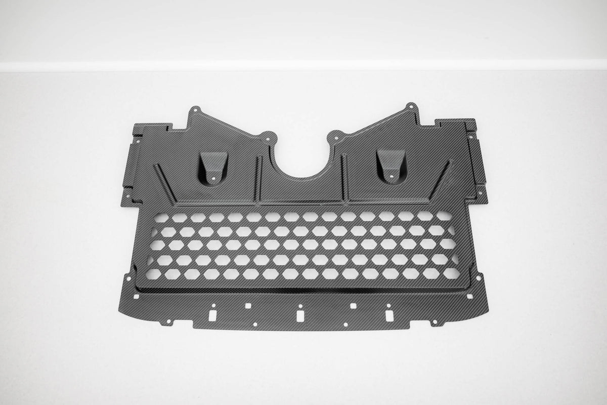 Ubehandlet karbonfiber motorunderdeksel for BMW M2 G87