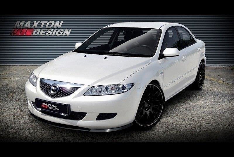 Frontspoiler Mazda 6 Mk1 Preface Model (2002-2005) detaljbilde av profilen