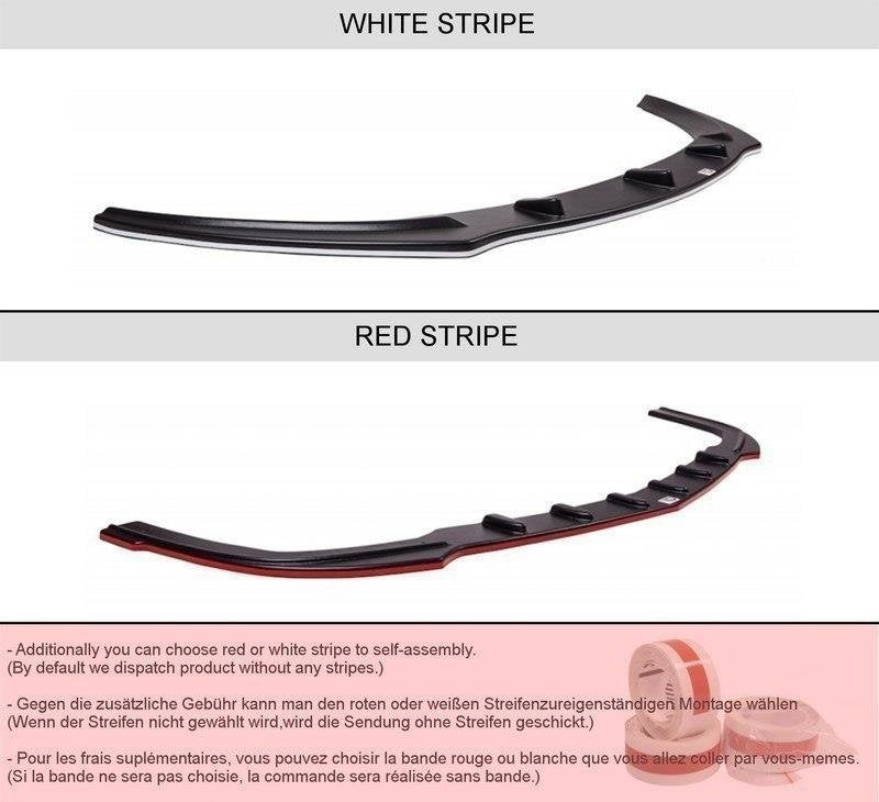 Frontspoiler Nissan Qashqai (Preface) sett fra siden