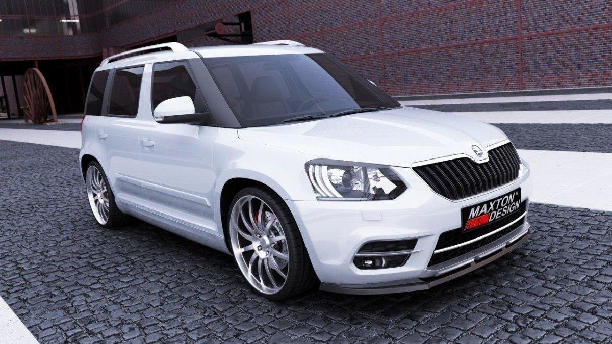 Frontspoiler Skoda Yeti City Facelift Model detaljbilde av profilen