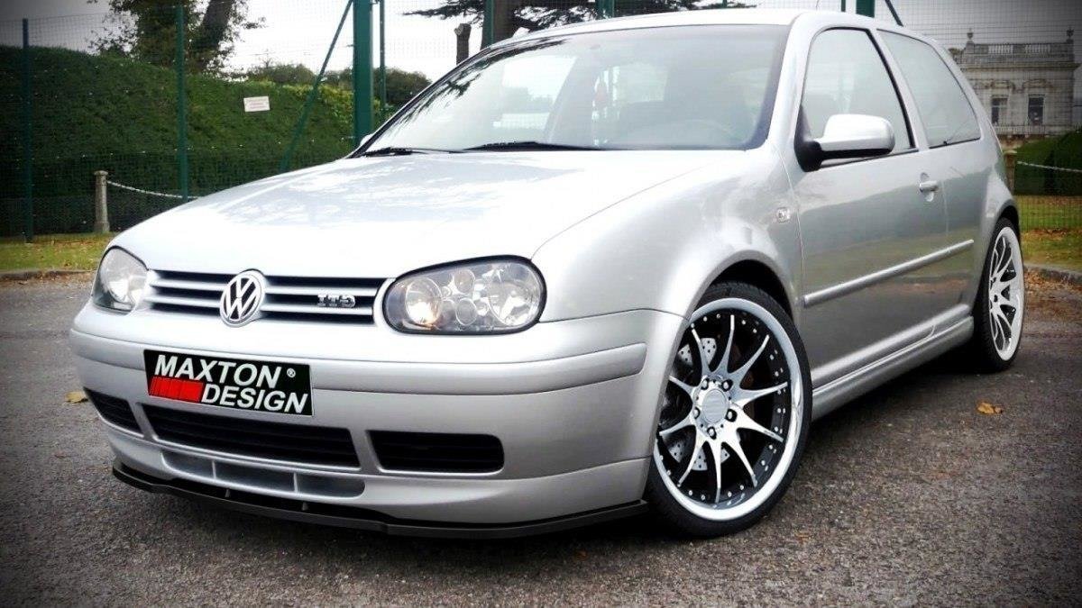 Frontspoiler VW Golf IV (For 25Th Støtfanger Foran Spoiler) detaljbilde av profilen