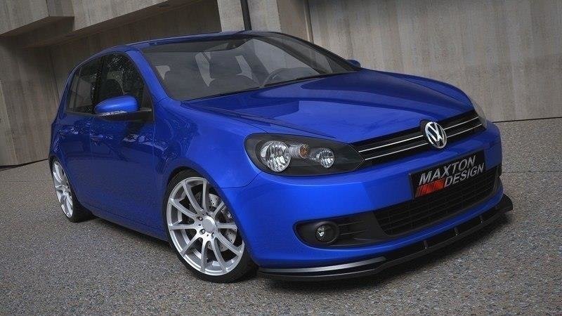 Frontspoiler VW Golf VI / Jetta detaljbilde av profilen