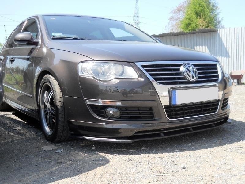 Frontspoiler VW Passat B6 Votex V.2 detaljbilde av profilen