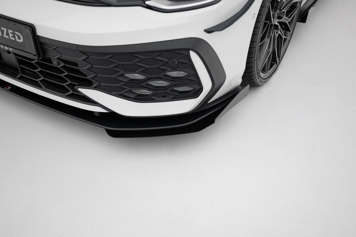 Flaps til front splitter VW Golf GTI GTE R-Line Mk8 Facelift – Maxton Design
