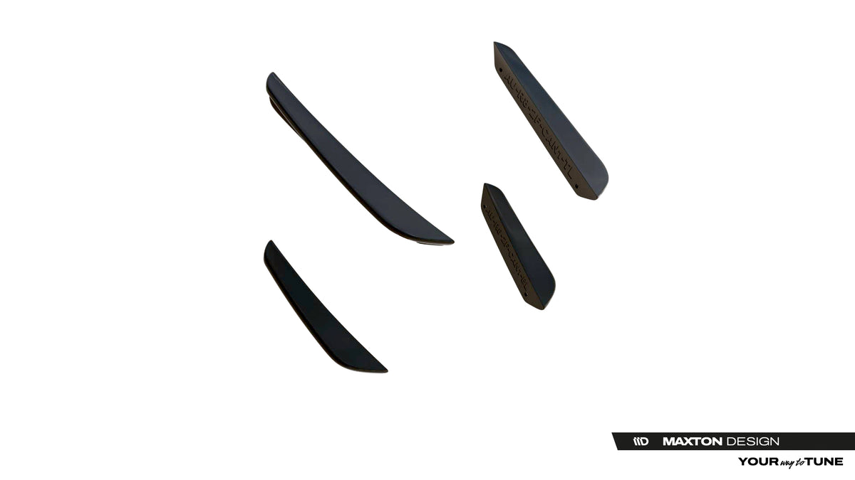 Detalj av Maxton 3D CAN canards til Audi RS3 Sportback 8Y Facelift