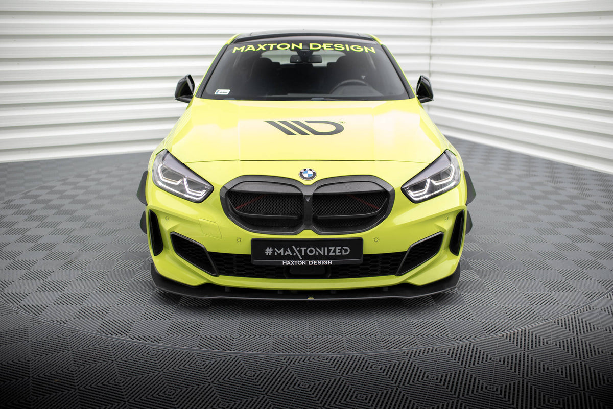 Frontfanger canards RS til BMW 1-serie F40 M-Pakke/M135i/128ti – Maxton Design, ABS-plast