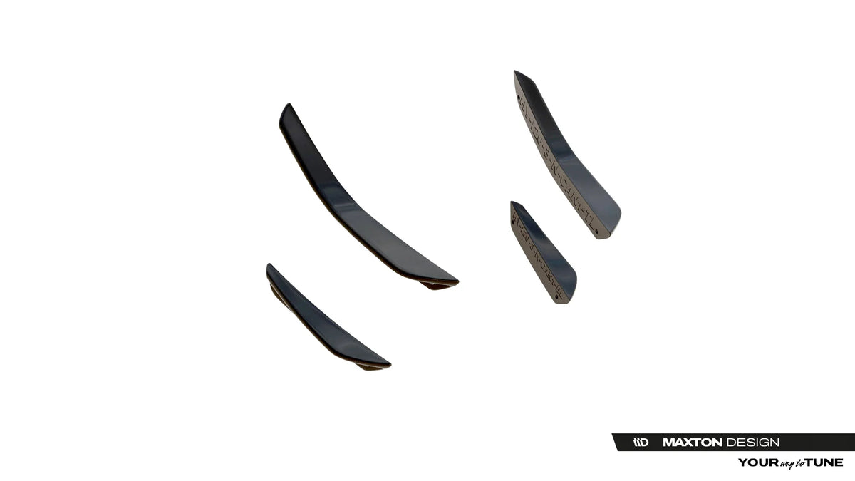 Maxton Design canards til VW Jetta GLI Mk7 Facelift 2 i sort