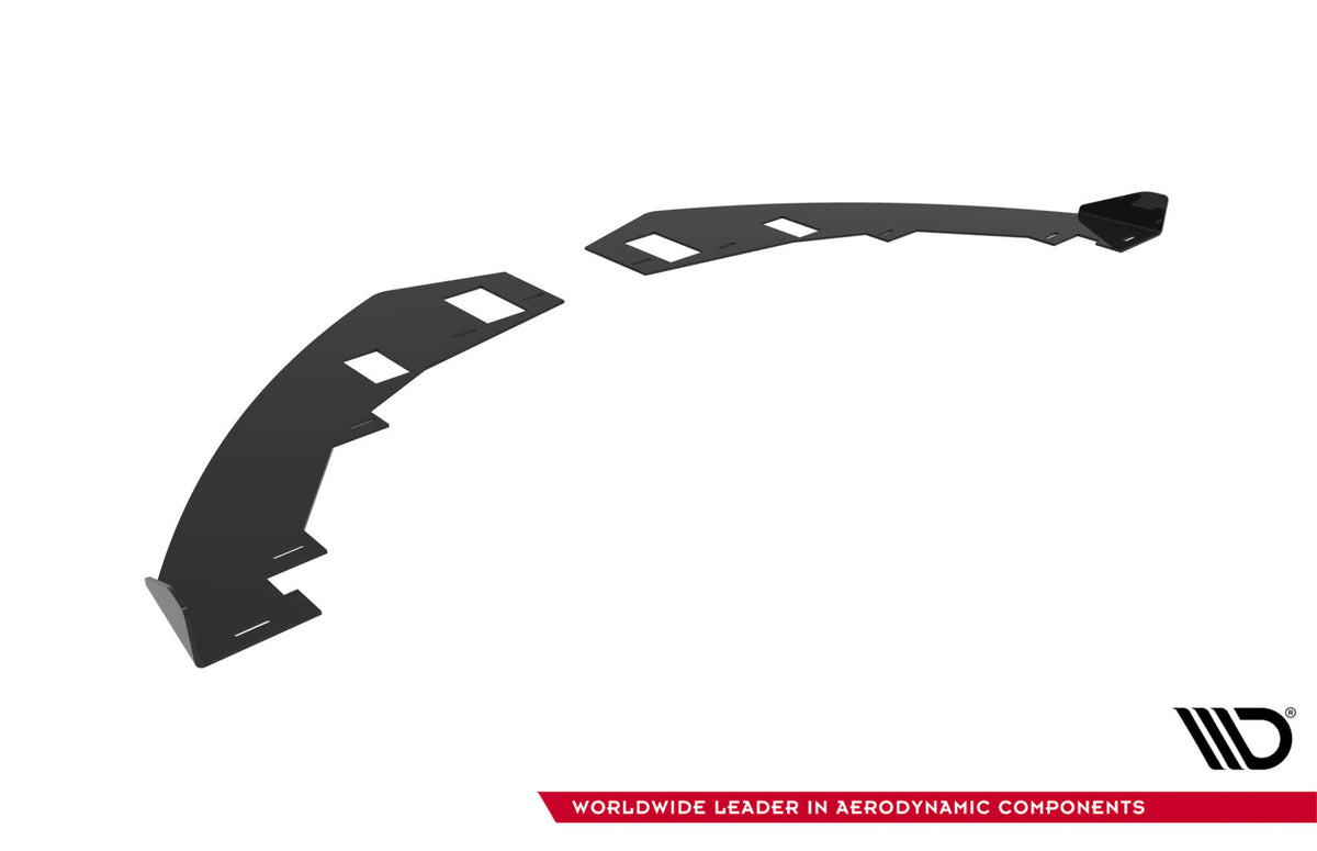 Frontfanger Vinger (Canards) Audi TT S / TT S-Line 8J Facelift - AUTT2SLINECNC-FSF1G
