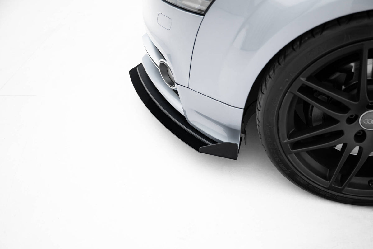 Frontfanger vinger til Audi TT S 8J Facelift vist ovenfra på hvit bakgrunn