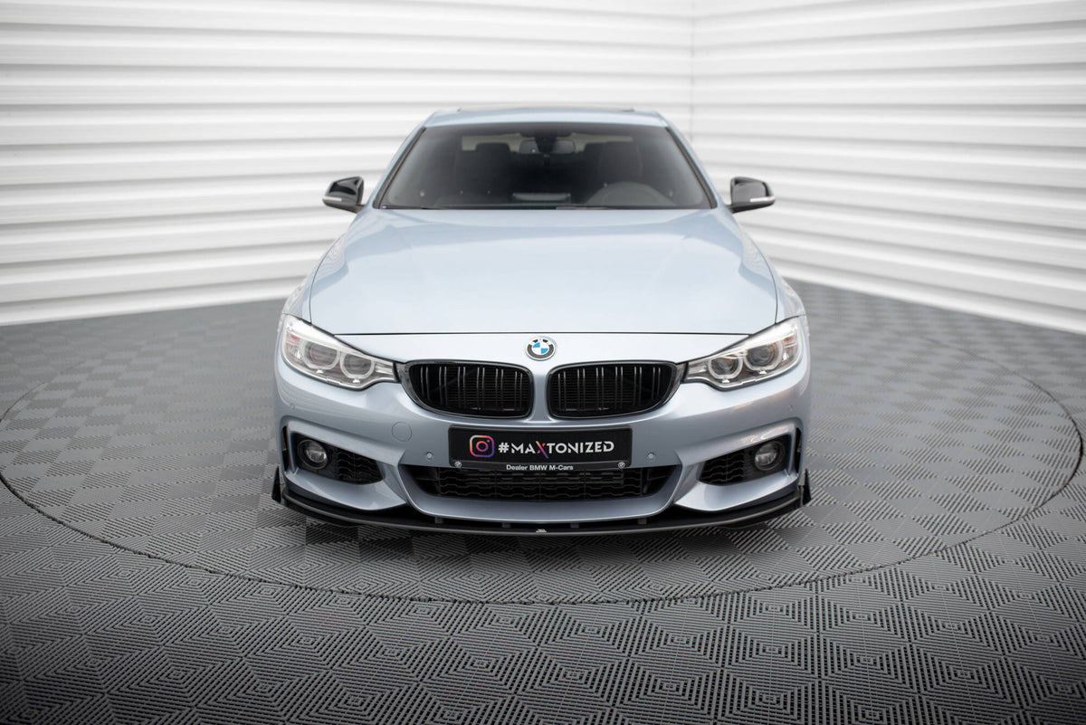 Frontfanger Vinger (Canards) BMW 4 Coupe / Gran Coupe / Cabrio M-Pakke F32 / F36 / F33