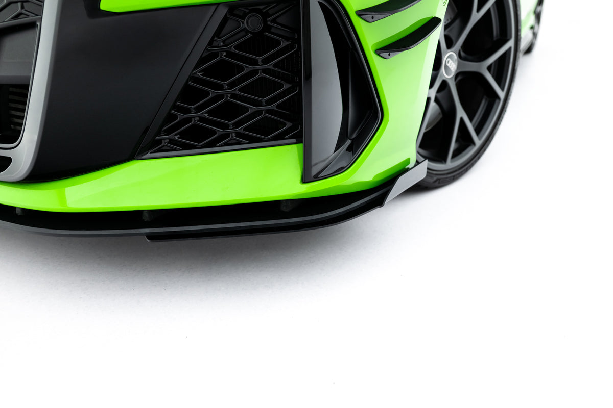 Frontflaps til Audi RS3 Sportback 8Y Facelift i matt ABS-plast
