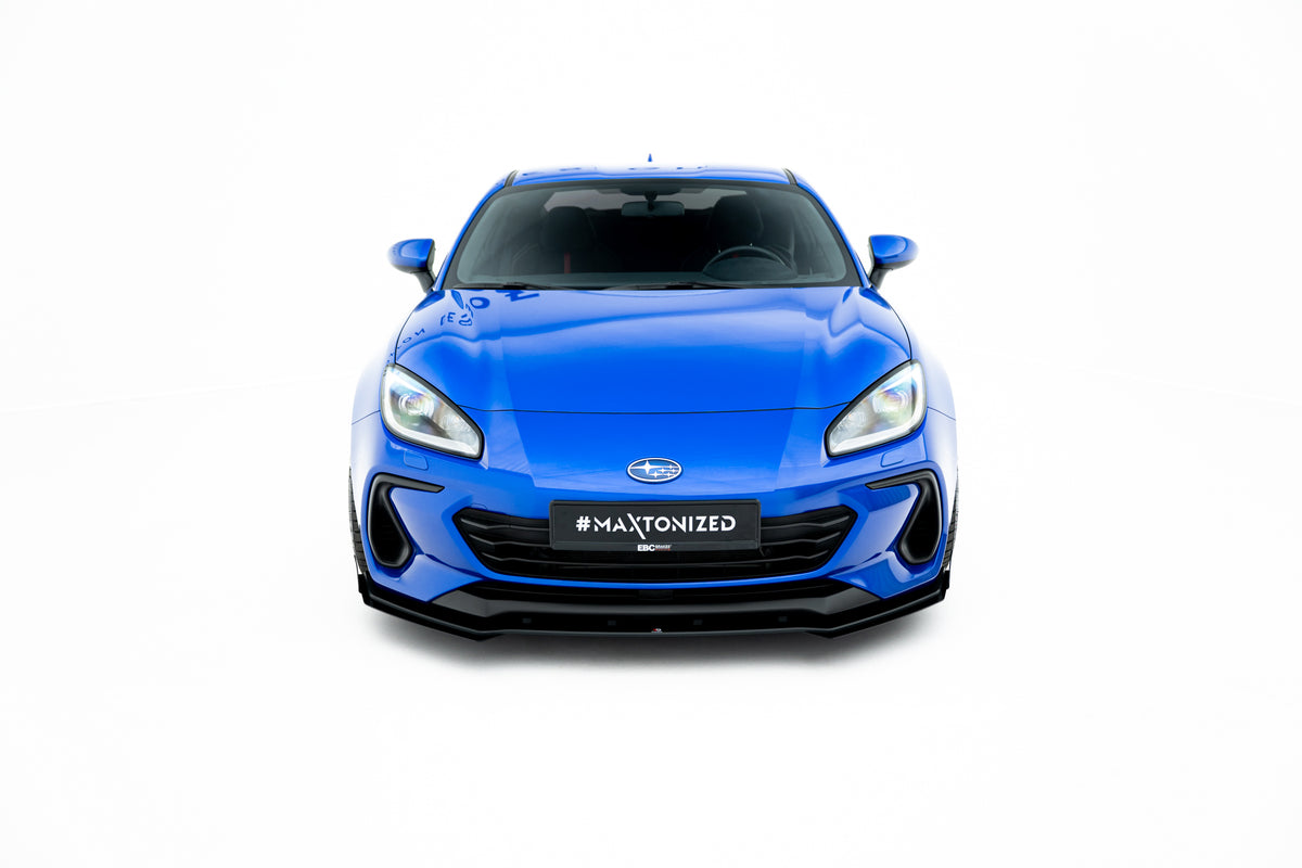 CNC-frest frontfanger vinger til Subaru BRZ Mk2 vist fra skrå vinkel