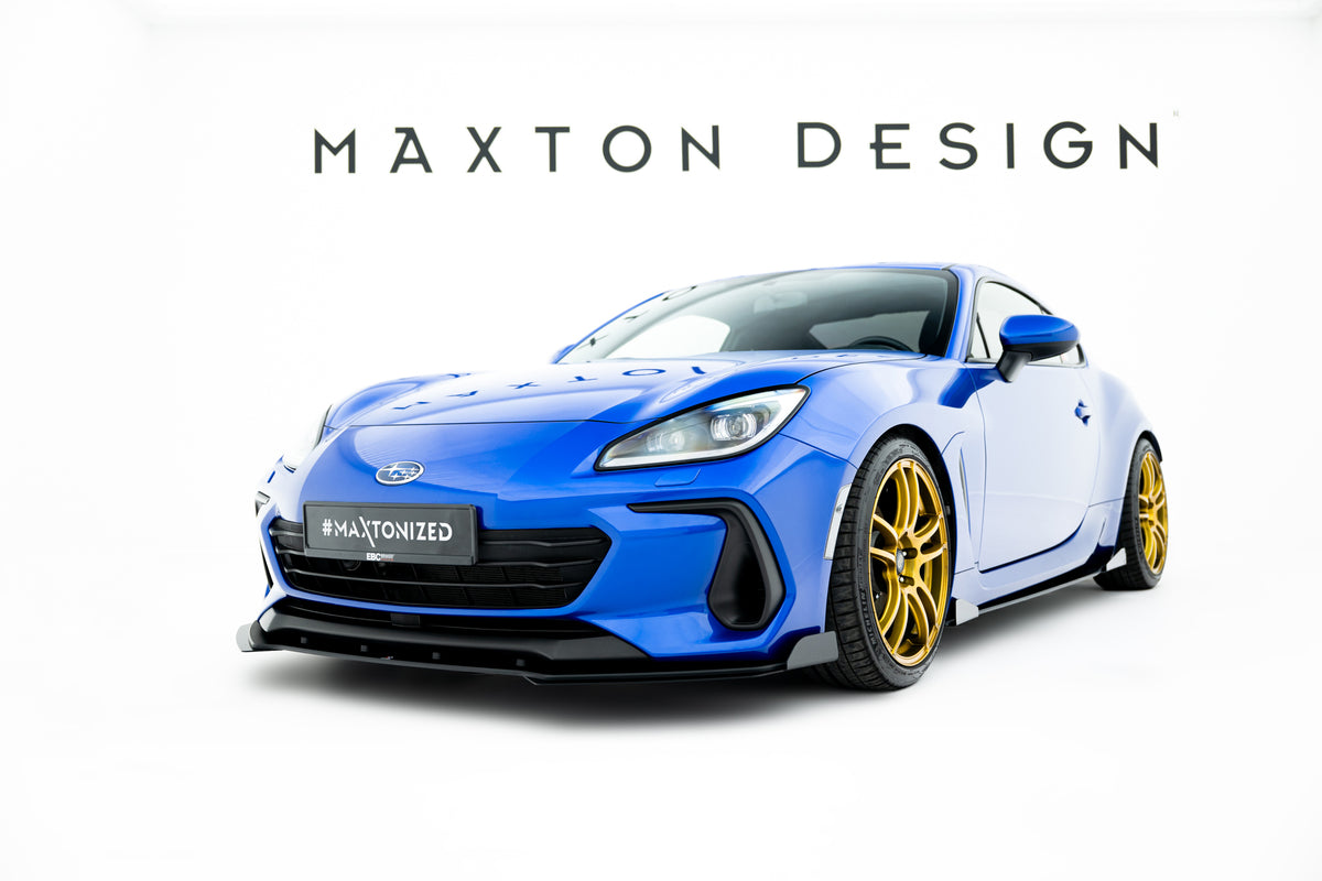Canards og monteringssett for Subaru BRZ Mk2 som flatlagt produktbilde