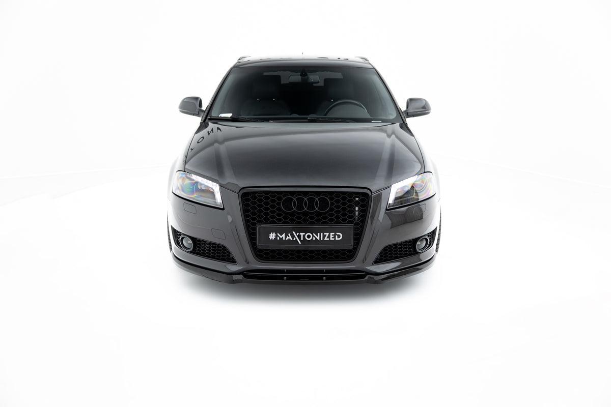 Frontspoiler Audi A3 8P (Facelift Model) sett fra siden