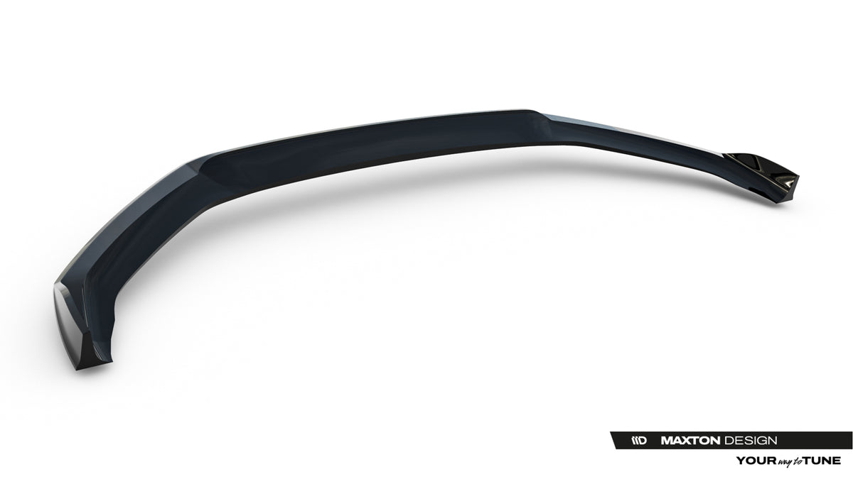 Undersiden av frontsplitter tilpasset støtfangeren på Audi S5 Coupe F5