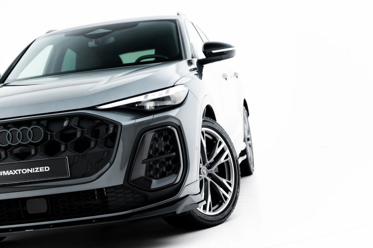 Detalj av ABS-frontsplitter til Audi Q5 S-Line Sportback Mk3