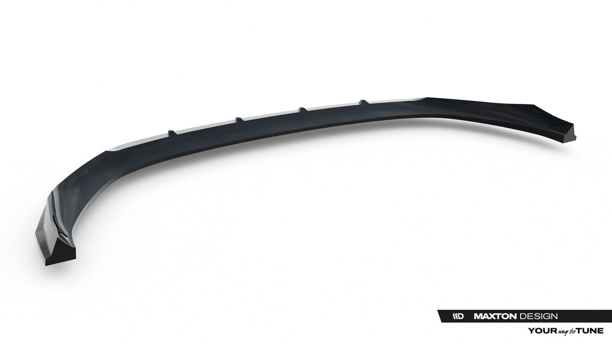 Blank sort frontsplitter fra Maxton Design til Audi Q5 Mk3