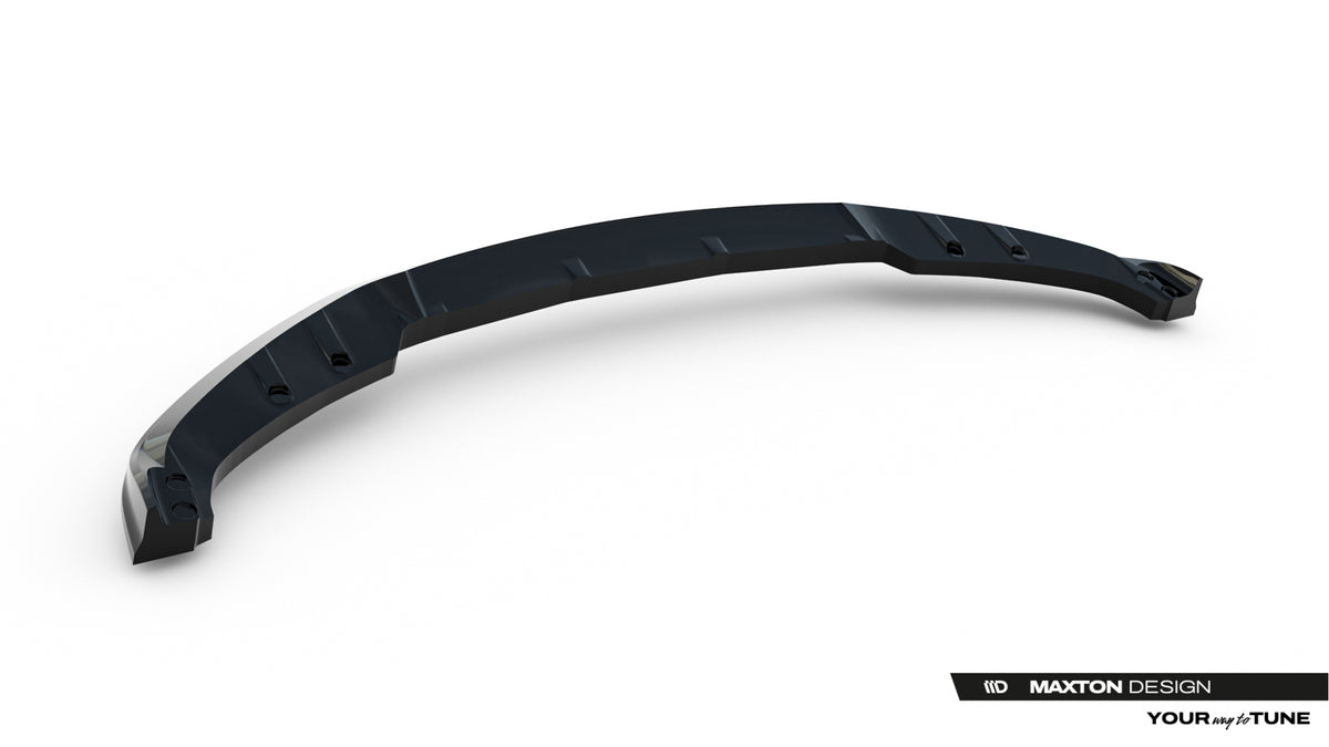 Frontsplitter til BMW 3-serie Sportline Sedan/Touring i blank sort finish