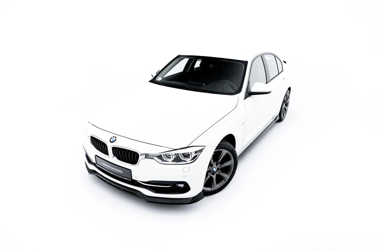 Frontsplitter BMW 3-serie F30/F31 Sportline montert på fronten
